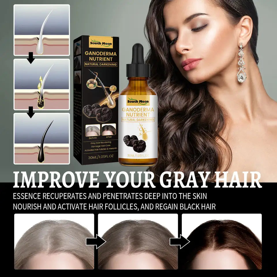 RootGlow Rosemary Growth Oil — applying oil to scalp