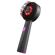 RootGlow Black Scalp Massager - device