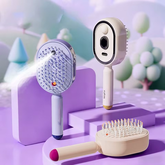RootGlow Hair Detangler Brush